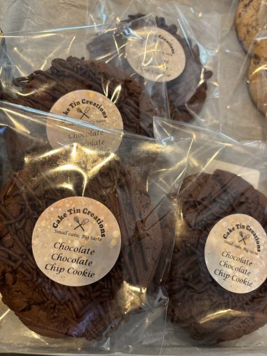 Double Chocolate Chip Cookie